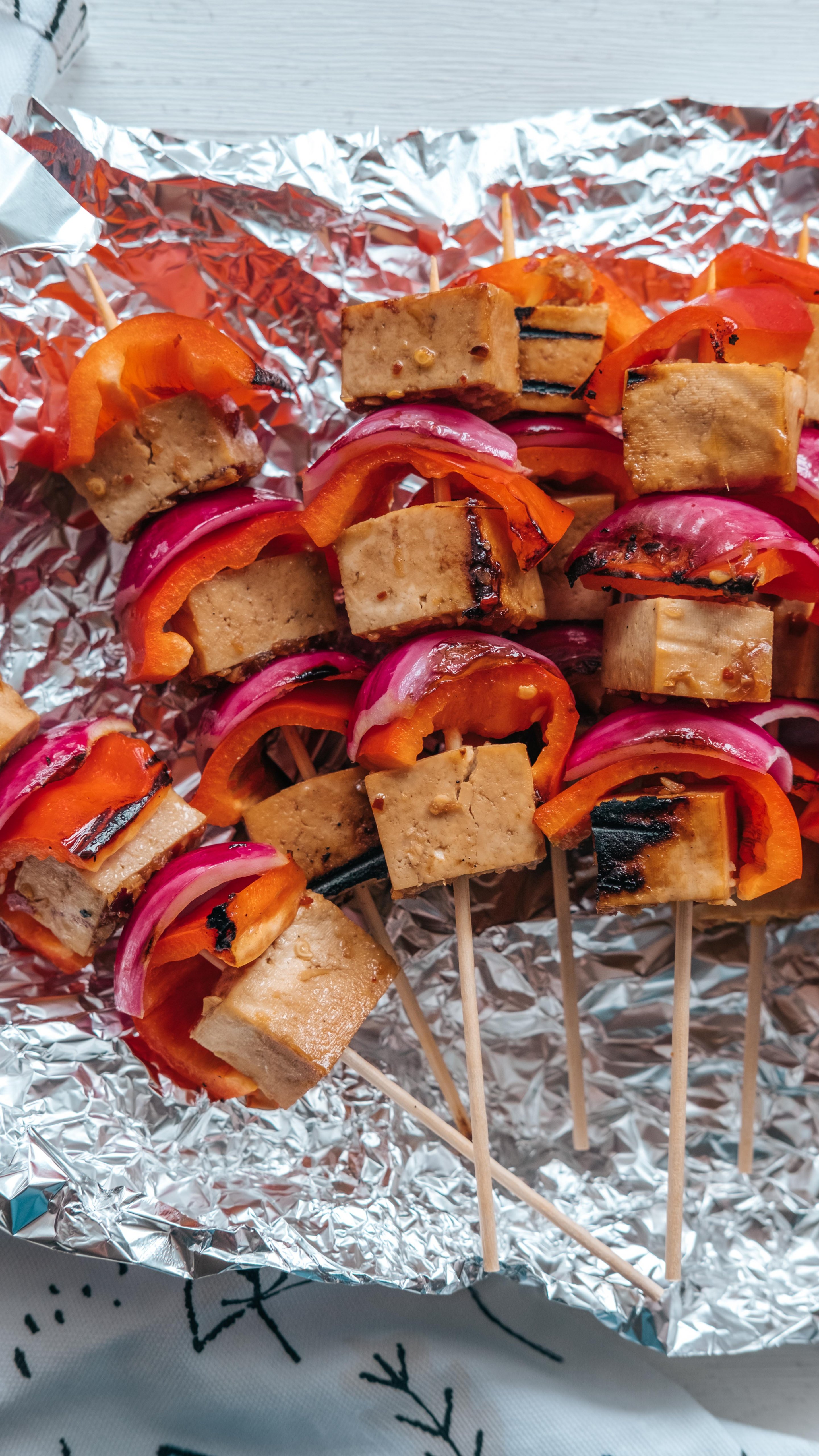 Tofu kabobs clearance