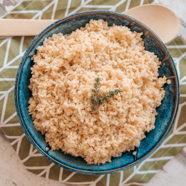 barley and rice in rice cooker